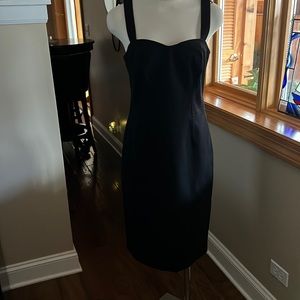 W by Worth fitted black dress.  Size 6. Never worn